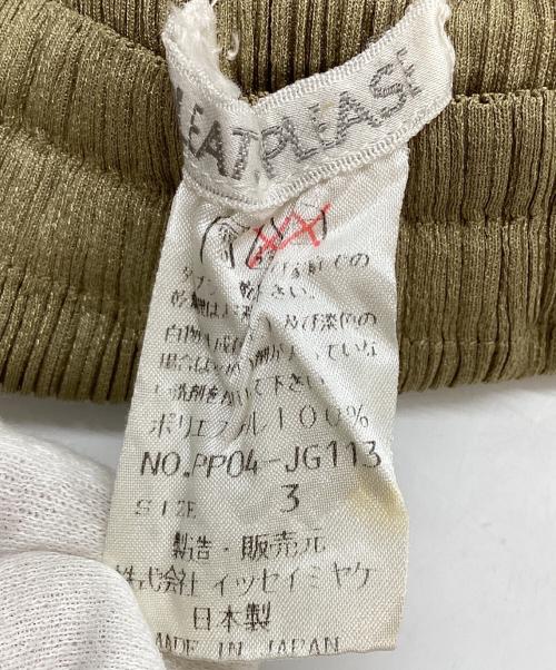 PLEATS PLEASE（プリーツプリーズ）PLEATS PLEASE (プリーツプリーズ) プリーツロングスカート グリーン サイズ:3の古着・服飾アイテム