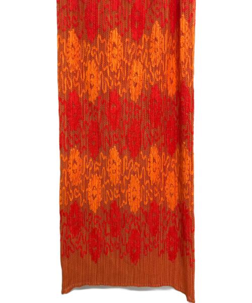 PLEATS PLEASE（プリーツプリーズ）PLEATS PLEASE (プリーツプリーズ) スカート オレンジ サイズ:2の古着・服飾アイテム