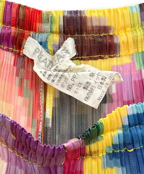 PLEATS PLEASE（プリーツプリーズ）PLEATS PLEASE (プリーツプリーズ) パンツ マルチカラー サイズ:1の古着・服飾アイテム