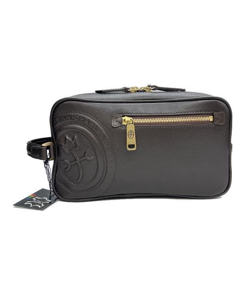 CASTELBAJAC（カステルバジャック）CASTELBAJAC (カステルバジャック) セカンドバッグ 未使用品 タグ付き ブラウン 未使用品の古着・服飾アイテム