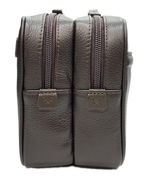 CASTELBAJAC（カステルバジャック）CASTELBAJAC (カステルバジャック) セカンドバッグ 未使用品 タグ付き ブラウン 未使用品の古着・服飾アイテム