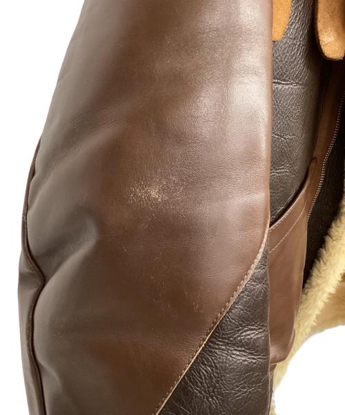 THE REAL McCOY'S（ザ・リアルマッコイズ）THE REAL McCOY'S (ザ・リアルマッコイズ) B-3 後期型 フライトジャケット ブラウン サイズ:40の古着・服飾アイテム