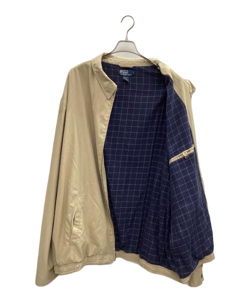 POLO RALPH LAUREN（ポロ・ラルフローレン）POLO RALPH LAUREN (ポロ・ラルフローレン) スイングトップ ブラウン サイズ:4XLTの古着・服飾アイテム