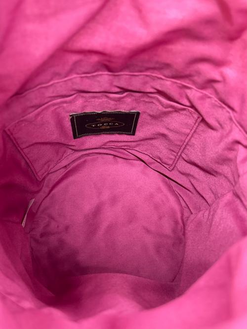 TOCCA（トッカ）TOCCA (トッカ) カゴバッグ ベージュ×ピンクの古着・服飾アイテム