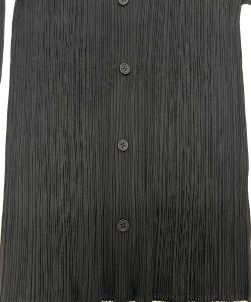 PLEATS PLEASE（プリーツプリーズ）PLEATS PLEASE (プリーツプリーズ) 長袖シャツ ブラック サイズ:4の古着・服飾アイテム