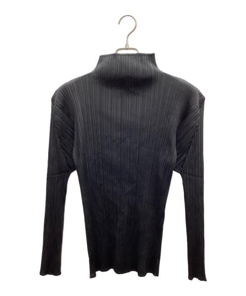 PLEATS PLEASE（プリーツプリーズ）PLEATS PLEASE (プリーツプリーズ) 長袖ブラウス ブラック サイズ:3の古着・服飾アイテム