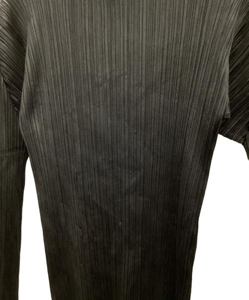 PLEATS PLEASE（プリーツプリーズ）PLEATS PLEASE (プリーツプリーズ) 長袖ブラウス ブラック サイズ:3の古着・服飾アイテム