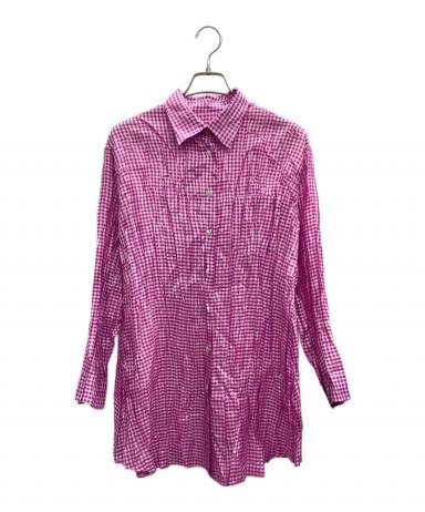 PLEATS PLEASE ISSEY MIYAKE 長袖シャツピンクSize4 1005619621959005_01_7324w.jpeg