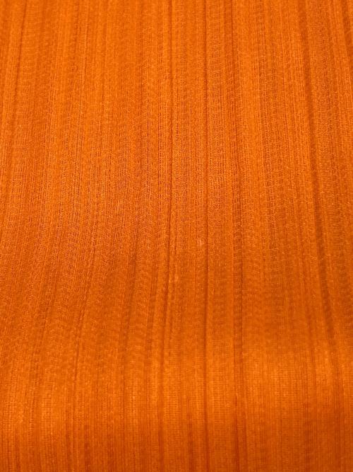 PLEATS PLEASE（プリーツプリーズ）PLEATS PLEASE (プリーツプリーズ) ノースリーブブラウス オレンジ サイズ:3の古着・服飾アイテム