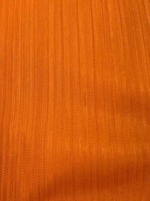 PLEATS PLEASE（プリーツプリーズ）PLEATS PLEASE (プリーツプリーズ) ノースリーブブラウス オレンジ サイズ:3の古着・服飾アイテム