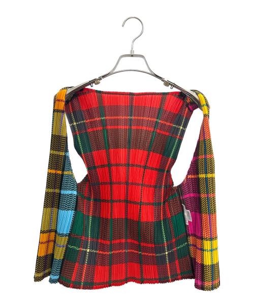 PLEATS PLEASE（プリーツプリーズ）PLEATS PLEASE (プリーツプリーズ) ベスト マルチカラー サイズ:5の古着・服飾アイテム