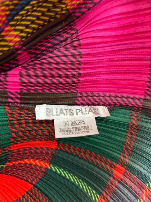 PLEATS PLEASE（プリーツプリーズ）PLEATS PLEASE (プリーツプリーズ) ベスト マルチカラー サイズ:5の古着・服飾アイテム