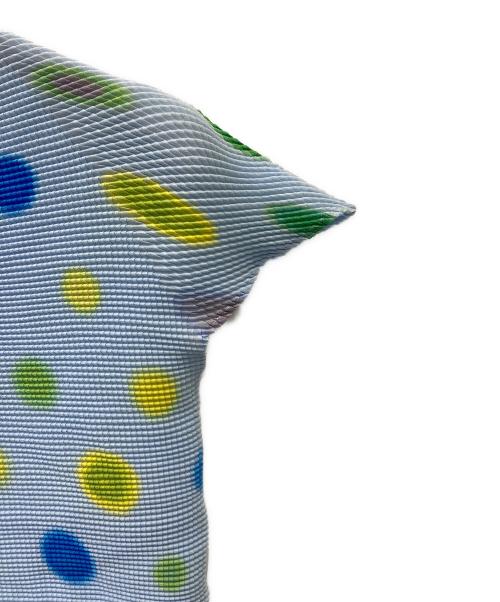 PLEATS PLEASE（プリーツプリーズ）PLEATS PLEASE (プリーツプリーズ) ハイネックカットソー スカイブルー サイズ:3の古着・服飾アイテム