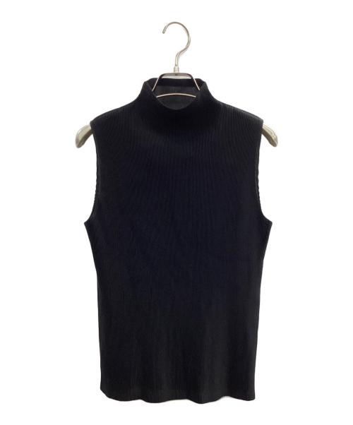 PLEATS PLEASE（プリーツプリーズ）PLEATS PLEASE (プリーツプリーズ) ノースリーブカットソー ブラック サイズ:3の古着・服飾アイテム