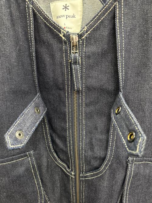 Snow peak（スノーピーク）snow peak (スノーピーク) ベスト ネイビー サイズ:Lの古着・服飾アイテム