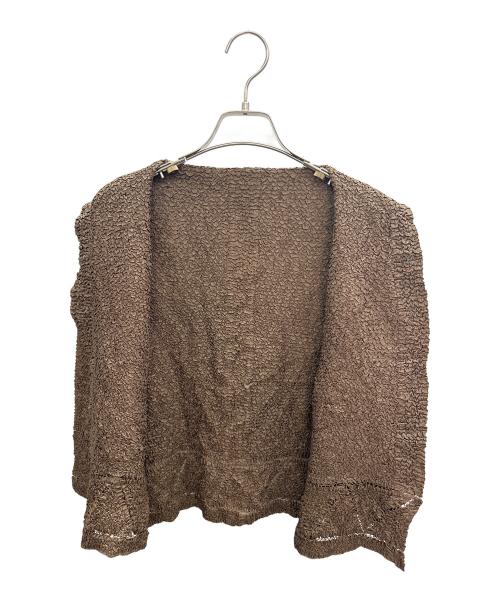 PEPLUM by YOSHIKI HISHINUMA（ペプラム バイ ヨシキヒシヌマ）peplum by yoshiki hishinuma (ペプラム バイ ヨシキヒシヌマ) セットアップ ブラウン サイズ:1の古着・服飾アイテム