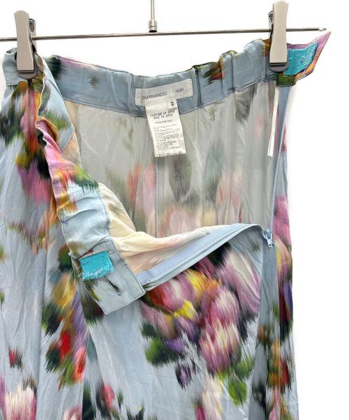 Yohji Yamamoto + NOIR（ヨウジヤマモト プリュス ノアール）Yohji Yamamoto + NOIR (ヨウジヤマモト プリュス ノアール) サルエルパンツ スカイブルー サイズ:2の古着・服飾アイテム