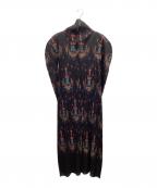 ISSEY MIYAKE FETEイッセイミヤケフェット）の古着「長袖ワンピース」｜ブラック