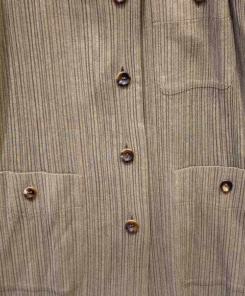 ISSEY MIYAKE（イッセイミヤケ）ISSEY MIYAKE (イッセイミヤケ) プリーツジャケット ブラウン サイズ:2の古着・服飾アイテム