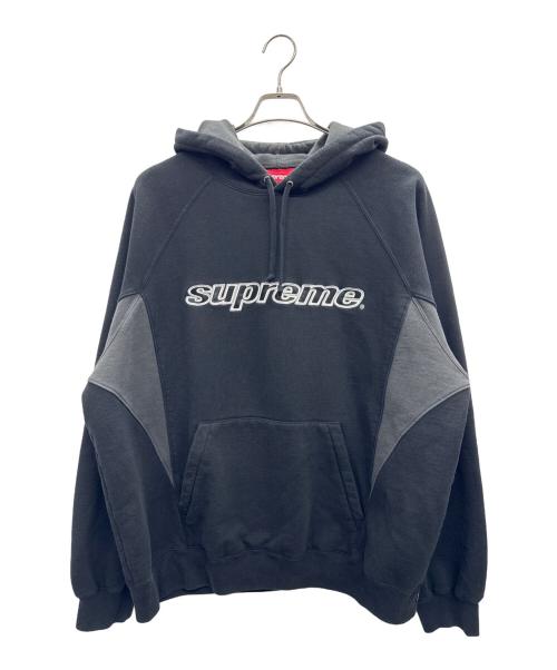SUPREME（シュプリーム）SUPREME (シュプリーム) Division Hooded Sweatshirt ブラック サイズ:XLの古着・服飾アイテム