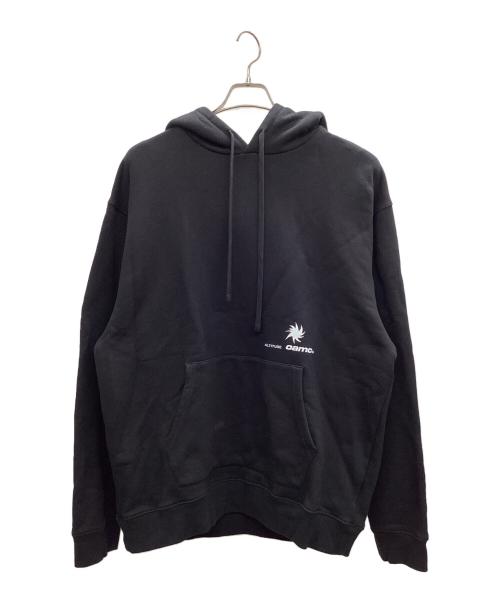 OAMC（オーエーエムシー）OAMC (オーエーエムシー) プルオーバーパーカー ブラック サイズ:Lの古着・服飾アイテム