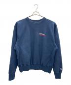 Champion Premium Reverse Weaveチャンピオン プレミアム リバースウィーブ）の古着「プルオーバースウェット」｜ネイビー