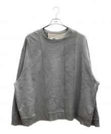 MM6 Maison Margiela（エムエムシックスメゾンマルジェラ）の古着「スウェットシャツ」｜グレー