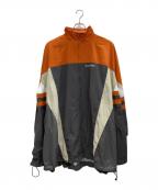 MARTINE ROSEマーティン・ローズ）の古着「Volume トラックジャケット」｜カーキ×オレンジ