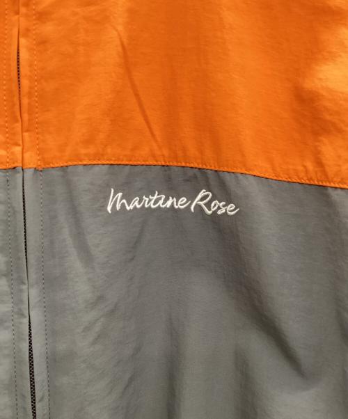 MARTINE ROSE（マーティン・ローズ）MARTINE ROSE (マーティン・ローズ) Volume トラックジャケット カーキ×オレンジ サイズ:Mの古着・服飾アイテム
