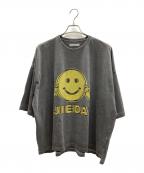 jiedaジエダ）の古着「SMILE OVERSIZED TEE」｜グレー