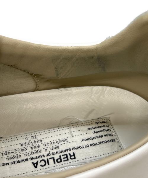 Maison Margiela（メゾンマルジェラ）Maison Margiela (メゾンマルジェラ) スニーカー グレー×ホワイト サイズ:43　1/2の古着・服飾アイテム