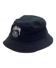 stussy（ステューシー）の古着「バケットハット」｜ブラック