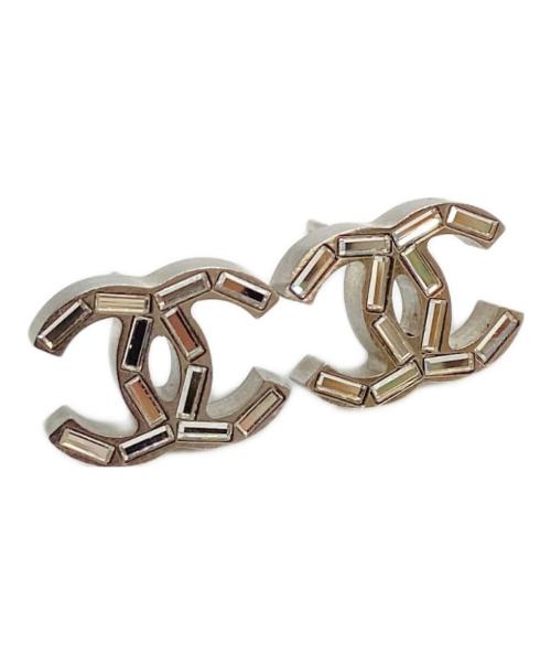 CHANEL（シャネル）CHANEL (シャネル) ココマークピアス シルバーカラーの古着・服飾アイテム