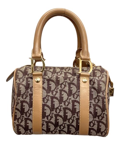 Christian Dior（クリスチャン ディオール）Christian Dior (クリスチャン ディオール) ミニハンドバッグ ブラウンの古着・服飾アイテム