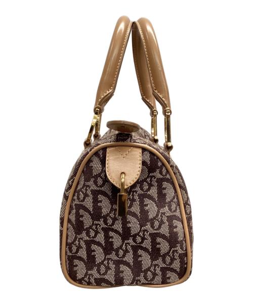 Christian Dior（クリスチャン ディオール）Christian Dior (クリスチャン ディオール) ミニハンドバッグ ブラウンの古着・服飾アイテム