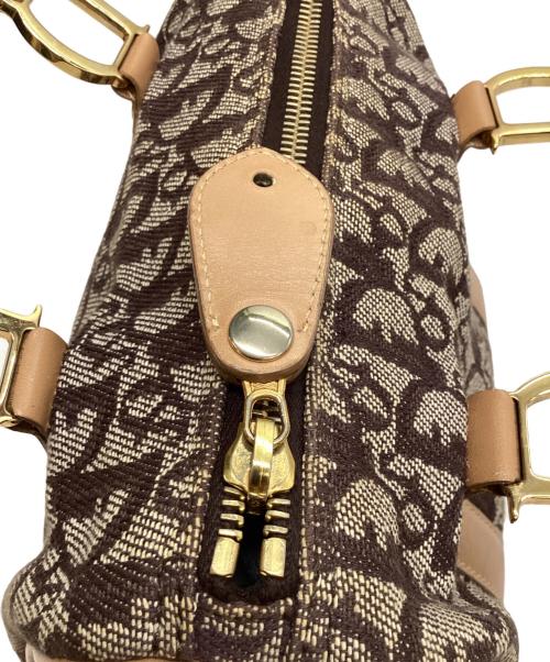 Christian Dior（クリスチャン ディオール）Christian Dior (クリスチャン ディオール) ミニハンドバッグ ブラウンの古着・服飾アイテム