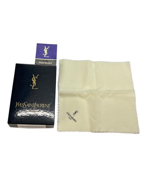 Yves Saint Laurent（イヴサンローラン）Yves Saint Laurent (イヴサンローラン) ロゴブローチ ゴールドカラーの古着・服飾アイテム