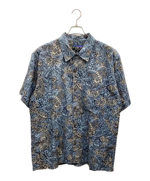 pataloha（パタロハ）pataloha (パタロハ) アロハシャツ ブルー サイズ:Lの古着・服飾アイテム