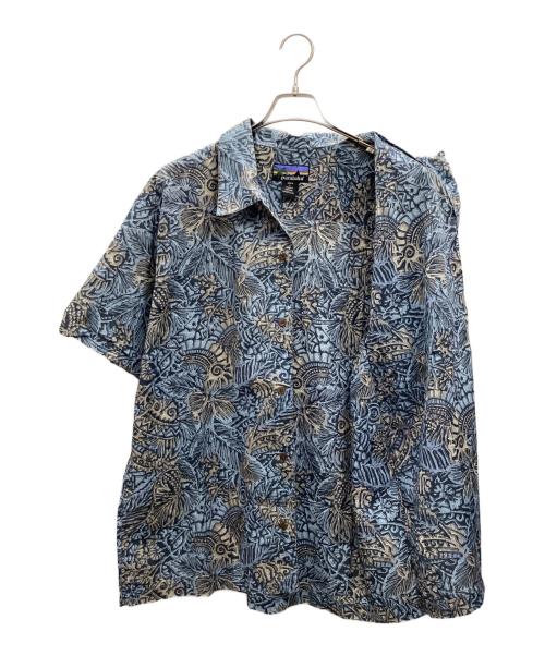 pataloha（パタロハ）pataloha (パタロハ) アロハシャツ ブルー サイズ:Lの古着・服飾アイテム