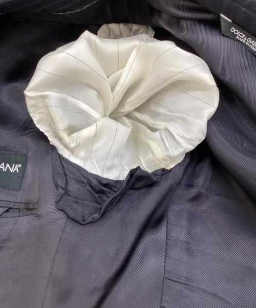 DOLCE & GABBANA（ドルチェ＆ガッバーナ）DOLCE & GABBANA (ドルチェ＆ガッバーナ) セットアップスーツ ネイビー サイズ:52の古着・服飾アイテム