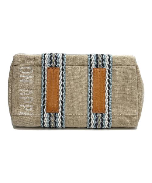 A.D.M.J.（エーディーエムジェイ）A.D.M.J. (エーディーエムジェイ) ガーデントートバッグ ベージュの古着・服飾アイテム