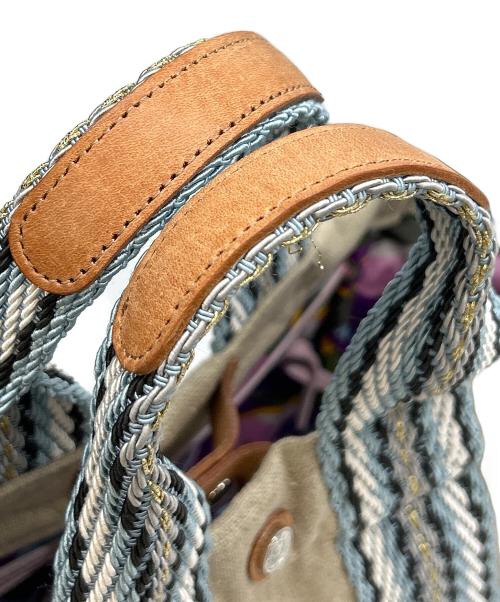 A.D.M.J.（エーディーエムジェイ）A.D.M.J. (エーディーエムジェイ) ガーデントートバッグ ベージュの古着・服飾アイテム