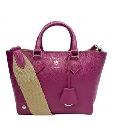 A.D.M.J.（エーディーエムジェイ）の古着「2WAYバッグ」｜ピンク