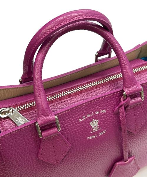 A.D.M.J.（エーディーエムジェイ）A.D.M.J. (エーディーエムジェイ) 2WAYバッグ ピンクの古着・服飾アイテム