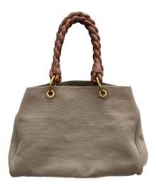 BOTTEGA VENETA（ボッテガベネタ）の古着「トートバッグ」｜ベージュ