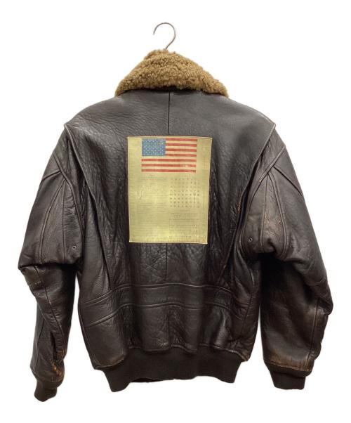 AVIREX（アヴィレックス）AVIREX (アヴィレックス) G-1フライトジャケット ブラウン サイズ:Mの古着・服飾アイテム