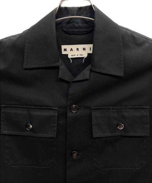 MARNI（マルニ）MARNI (マルニ) 半袖シャツ ブラック サイズ:44の古着・服飾アイテム
