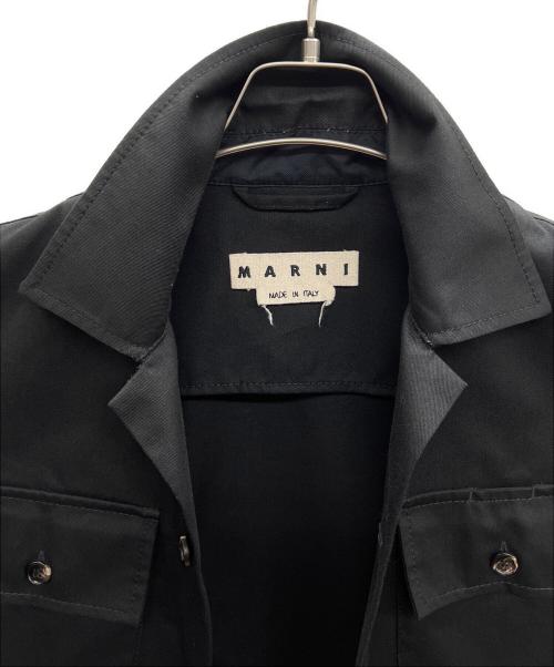 MARNI（マルニ）MARNI (マルニ) 半袖シャツ ブラック サイズ:44の古着・服飾アイテム