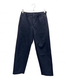 ISSEY MIYAKE（イッセイミヤケ）の古着「サイドプリーツパンツ」｜ブラック