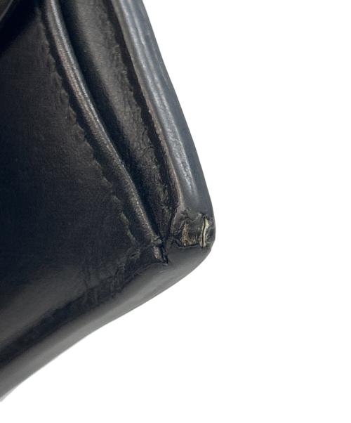 BOTTEGA VENETA（ボッテガベネタ）BOTTEGA VENETA (ボッテガベネタ) 2つ折り財布 ブラックの古着・服飾アイテム